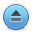 Eject Blue Button Icon